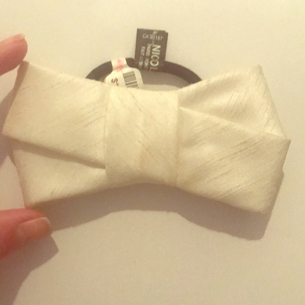 Anthropologie | Silk Bow Hair Tie